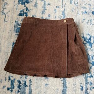 abercrombie kids corduroy skort skirt Size 11/12